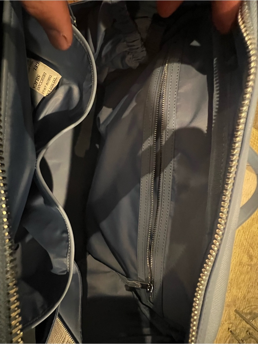 Beis The Duffle In Dusty Blue View 4